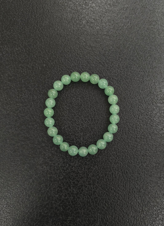 BRACELET EN AVENTURINE NATURELLE
