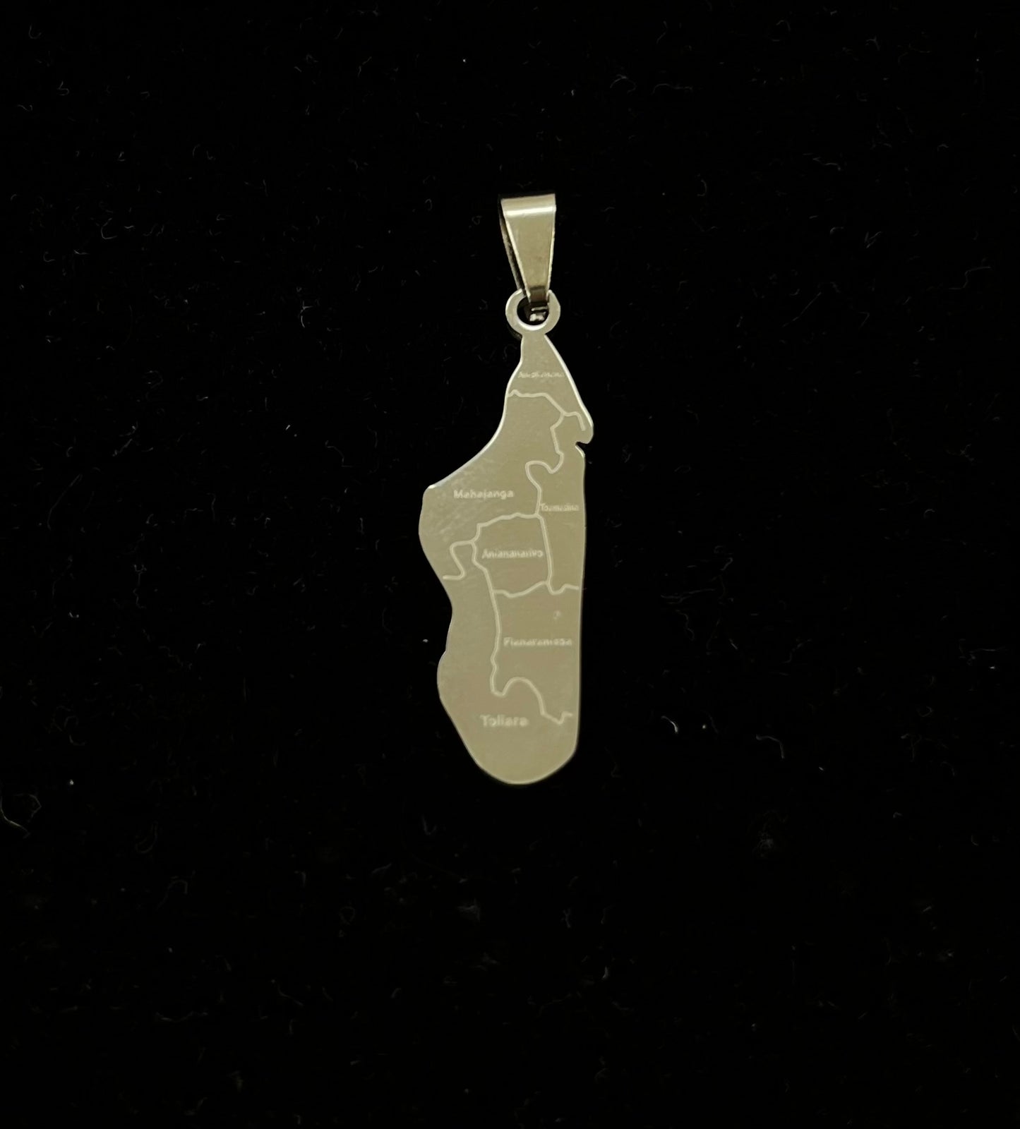 PENDENTIF CARTE MADAGASCAR